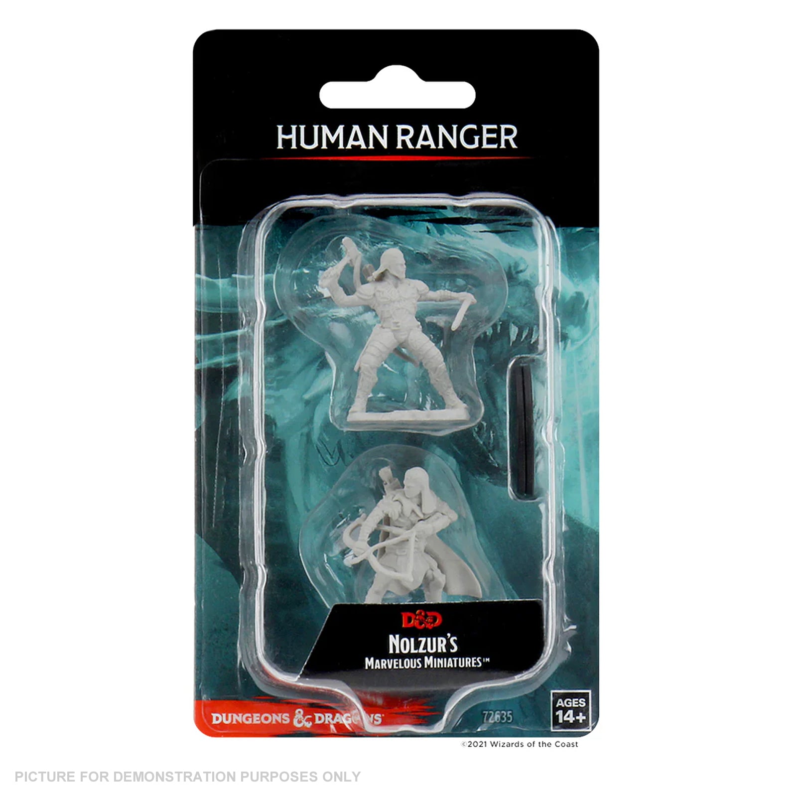 Dungeons and Dragons Nolzurs Marvelous Unpainted Miniatures Human Male Ranger